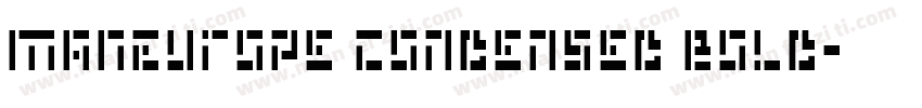 MANEurope Condensed Bold字体转换
